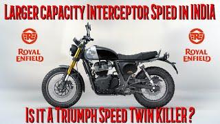 New Royal Enfield Interceptor 850 spied? Royal Enfield to release A Triumph Street twin KILLER?