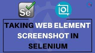 2. Taking WebElement ScreenShot In Selenium