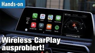 Wireless CarPlay im 7er-BMW ausprobiert