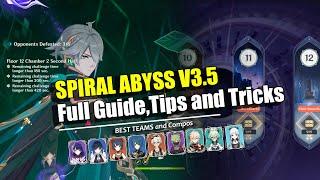 Full Guide Spiral Abyss 3.5 Floor 12: Best Teams, Tips and Tricks Genshin Impact