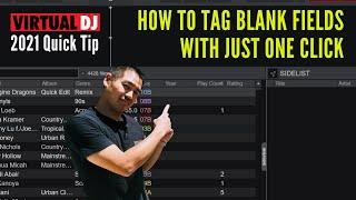 Virtual DJ 2021 Tutorial - How To Easily Update 'Year' Info Tag (ONE CLICK AND DONE!)