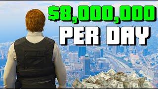 HOW TO MAKE $8,000,000 A DAY in GTA ONLINE!