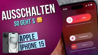 iPhone 15 - Ausschalten (Neustart)