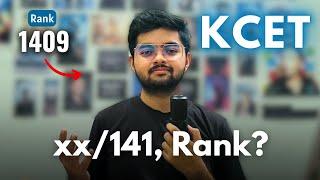 Predict your KCET Rank for 141 marks | KEA Mistakes | KCET 2024 | Crack KCET 2024