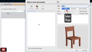 BluePlum Home Inventory on Mac