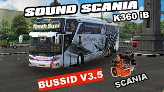 KODENAME SOUND SCANIA K360 iB SUPORT ALL MOD | kodename sound bussid