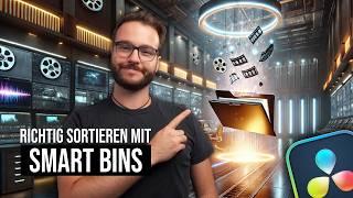 ZU VIEL Footage? – Smart Bins richtig nutzen! | DaVinci Resolve Tutorial