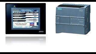 OMRON HMI COMMUNICATION WITH S7-1200 PLC