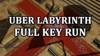 Path of Exile: Uber Labyrinth Full Key Run Commentary (Endgame Labyrinth Gameplay)