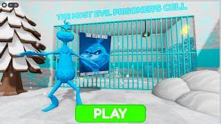 NEW GRINCH'S PRISON RUN! OBBY FULL GAMEPLAY #roblox