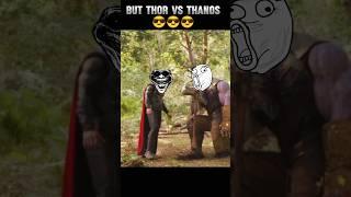 Thor Vs Thanos Fight Scene X Thor Troll Face ️#marvel #thor