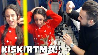 EBRARA KIŞKIRTMA YAPTIM! AĞLADI! VİDEOYU TERK ETTİ! Brawl Stars