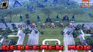 The Redeemer MOD , C&C 3 Tiberium Wars Mod , 1v2 Vs Brutal Ai , Skimish Gameplay , 2018 HD