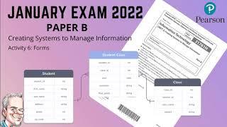 NEW - BTEC Level 3 Database 2022 Exam - Part B - Forms Walk through