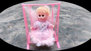 Diana doll jhula banane ka tarika | Roma swing baby doll | gudiya wala video new