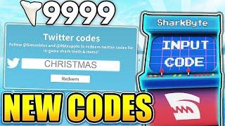 ALL NEW SECRET XMAS UPDATE CODES in SHARKBITE! - 2021 Sharkbite Codes (roblox)