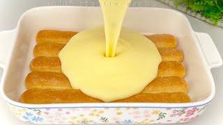 NO OVEN!! Dessert in 5 MINUTES! You will be amazed! super tasty and fast!