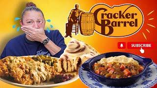 Risa joins me to try Cracker Barrel’s NEW Holiday Menu!