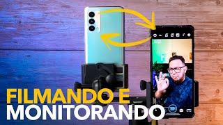 COMO SE FILMAR E CONTROLAR COM OUTRO SMARTPHONE (ANDROID)