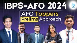 AFO Toppers Prelims Strategy | Quant, Reasoning & English 2023 & 24 Toppers by @agroacademylive