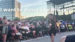 I Want to Dance Like This Guy!  @MenWithoutHatsVEVO -Totally Tubular Festival Raleigh NC 7/13/2024