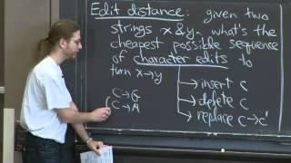 Lecture 21: Dynamic Programming III: Parenthesization, Edit Distance, Knapsack