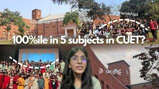 My Journey to 800/800 in CUET | How I got into SRCC | General Advice | Khushi Sharma