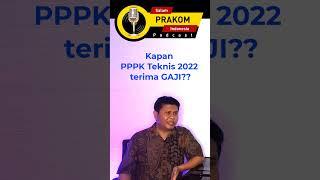 Kapan PPPK Teknis 2022 Terima Gaji?