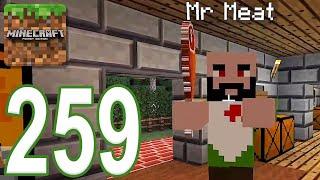 Minecraft: PE - Gameplay Walkthrough Part 259 - Mr. Meat Horror Map (iOS, Android)