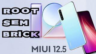 ROOT NA MIUI 12.5 REDMI NOTE 8 SEM LOOP INFINITO