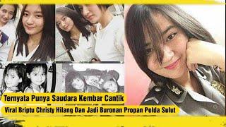 Viral Briptu Christy Hilang & Jadi Buronan Propam Polda Sulut, Ternyata Punya Saudara Kembar Cantik