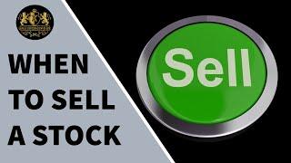 When to Sell a Stock