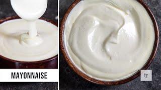 Make Mayonnaise in 1 minute at home!