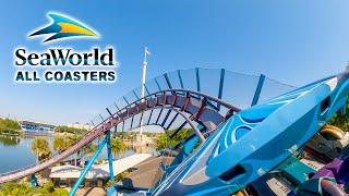 EVERY Roller Coaster at Seaworld Orlando