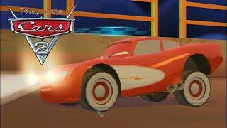 Cars 2 The Video Game, Radiator Lightning race at Oil Rig Run PC Gameplay