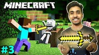 I START FARMING AND FOUND GOLD | MINECRAFT GAMEPLAY #3