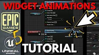 Unreal Engine 5 Tutorial: EASY Widget Animation! #ue5 #unrealenginetutorial