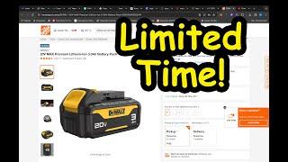 Quick Tool Deals At Home Depot & More