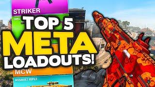 TOP 5 META LOADOUTS for WARZONE SEASON 6