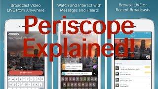 Periscope App By Twitter Explained & Download Link