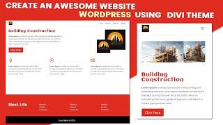 Create an Awesome Website in WordPress Using Divi Theme