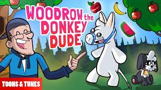 Woodrow the Donkey Song (FV Family Animated Music Video in the style of FGTeeV Books)