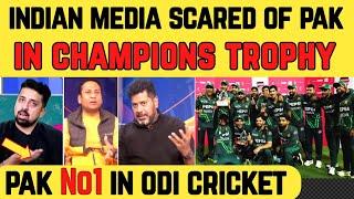 Indian Media Scared Pak Cricket Team ahead of Champions Trophy 2025 | India vs Pakistan CT-25