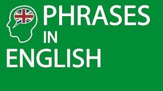 Phrases in English | British Pronunciation, Stress and Intonation Patterns Lesson #2