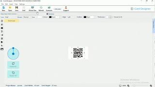 Generate QR Code in few seconds using i Card Designer Software.