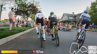 130 riders, 10 corners, 28.2mph...What could go wrong? 2019 Cascade Classic.