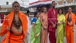 Producer And Industrialist T Subbarami Reddy Spotted At Tirumala With His Family