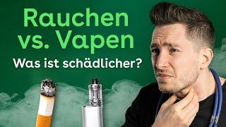 Ist Vapen wirklich harmloser als Rauchen?