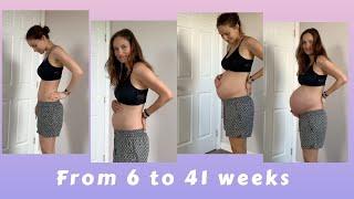 My pregnancy transformation |  Second pregnancy | Week by week| Baby girl