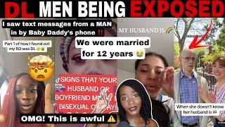 MERCY! WOMEN DISCOVER THEIR BOYFRIENDS/HUSBANDS ARE ON THE DL: SIGNS OF A DOWN LOW MAN |TikTok Comp